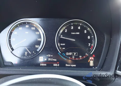 2020 BMW X1 xDrive28I Sports xDrive28I из США, поврежденный, VIN WBXJG9C03L5P68534